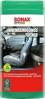 Sonax 04122000 Car Interior Cleansing Wipes Box | For quick, easy and thorough cleaning of all surfaces in the vehicle interior