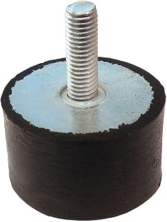 Rubber Foot 50 x 30mm x M10 Stud Fits JCB Beaverpack - Replaces: 929/14905