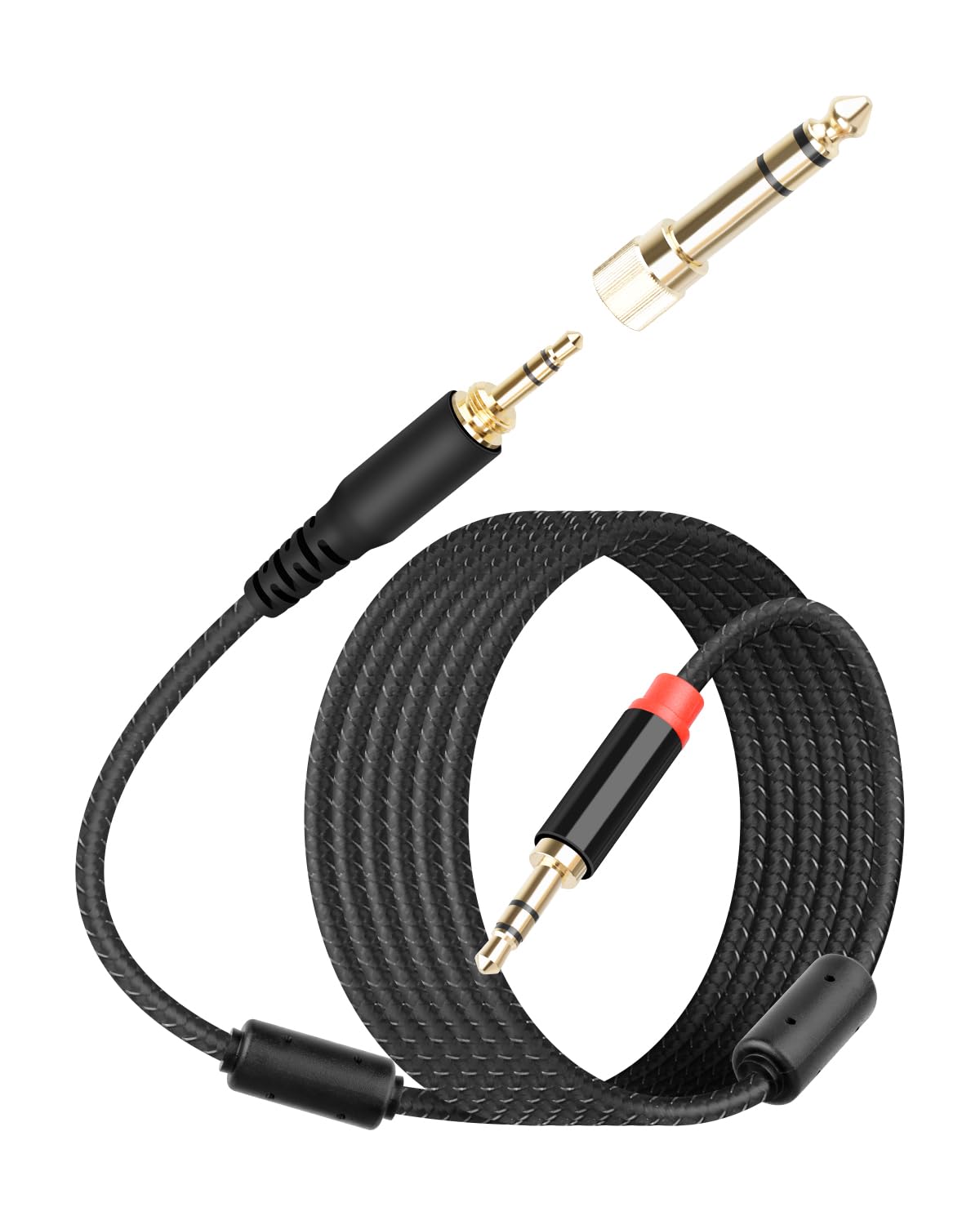 3.5mm Audio Cable, AUX Cable, 3.5MM TRS Male to Male Headphone Jacks Auxiliary A