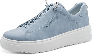 Marco Tozzi Women's Soft Sneaker Feel Me Removable Insole Soft Vegan Lining Lace-Up