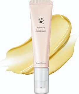 Beauty of Joseon Revive Eye Serum With Ginseng and Retinal | Daily Korean Skincare for Firmer Under Eyes, Visibly Lifting Korean Eye Cream, Targets Signs of Aging, 30ml, 1.01 fl.oz.