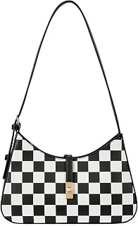 CLUCI Small Shoulder Bag, Purses for Women Trendy with 2 Removable Strap, Vegan Leather Crossbody Purse, Flap Handbag