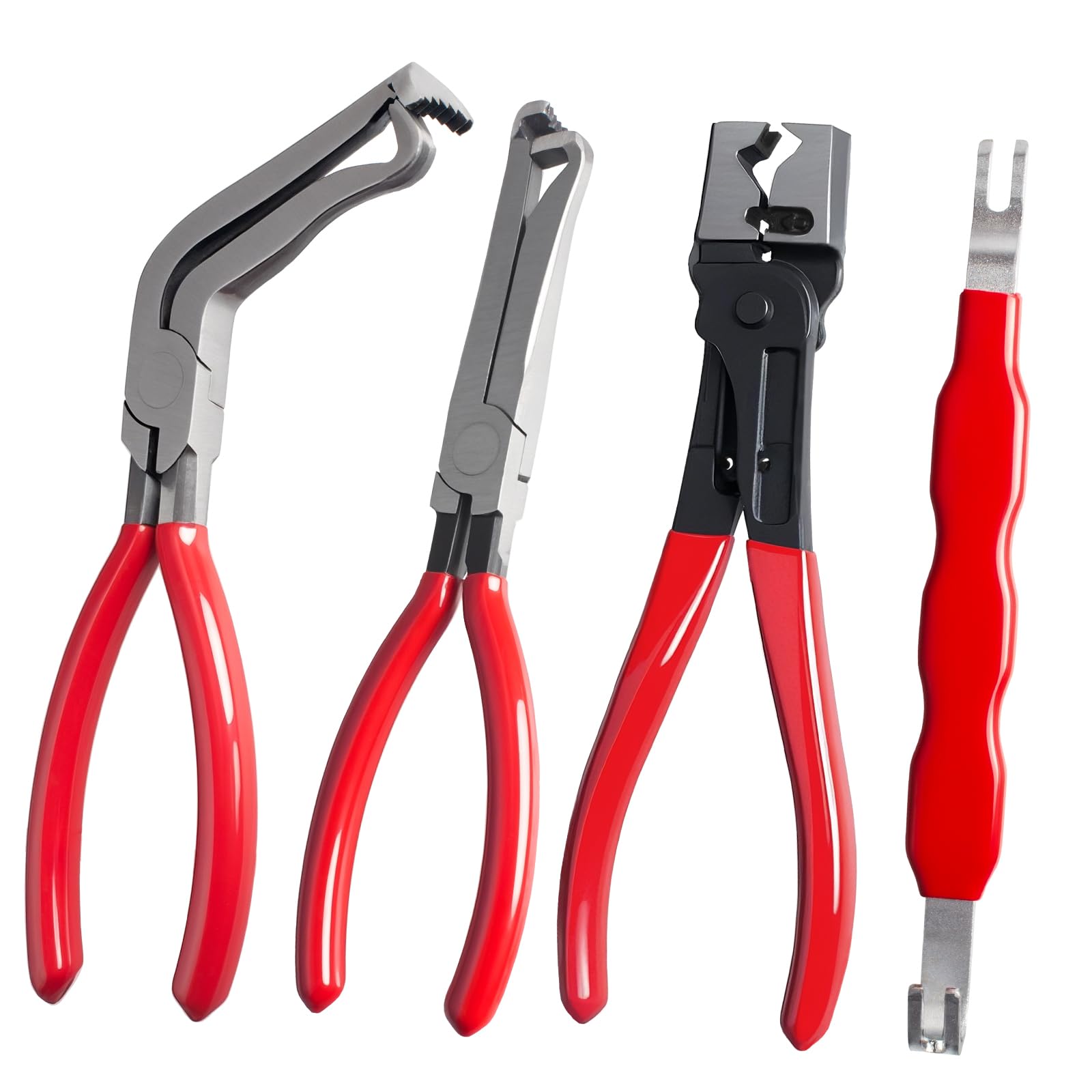 4 Pieces Electrical Disconnect Pliers for Cars, Automotive Electrical Plug Conne