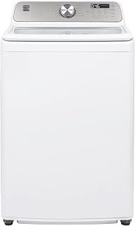 Kenmore 4.1 cu. ft. Top Load Washer with Triple Action Agitator - White | Triple Action Agitator for Tough Dirt & Stains - Reduce Laundry Time with Express Wash and AccelaWash - Touch Controls