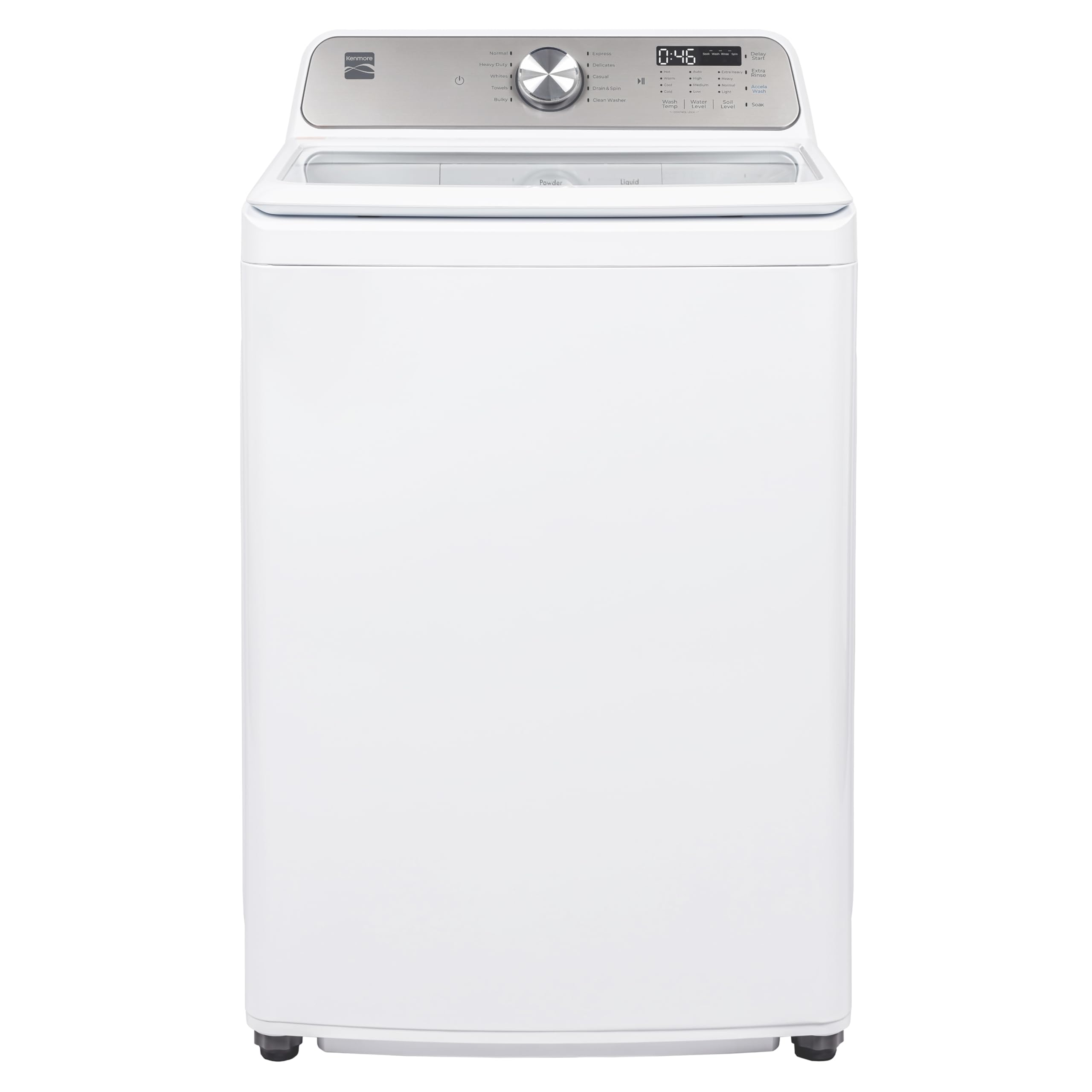 Kenmore 4.1 cu. ft. Top Load Washer with Triple Action Agitator - White | Triple