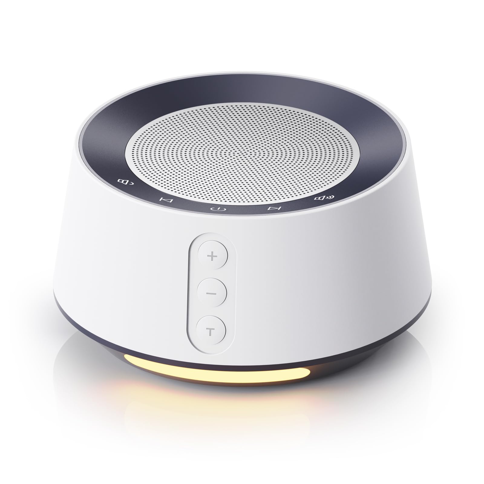 BGOVERSS White Noise Sound Machine with 20 Soothing Sounds, 10 Colors Night Ligh