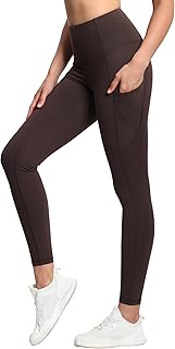 THE GYM PEOPLE Womens Thick High Waist Gym Leggings Tummy Control Yoga Pant