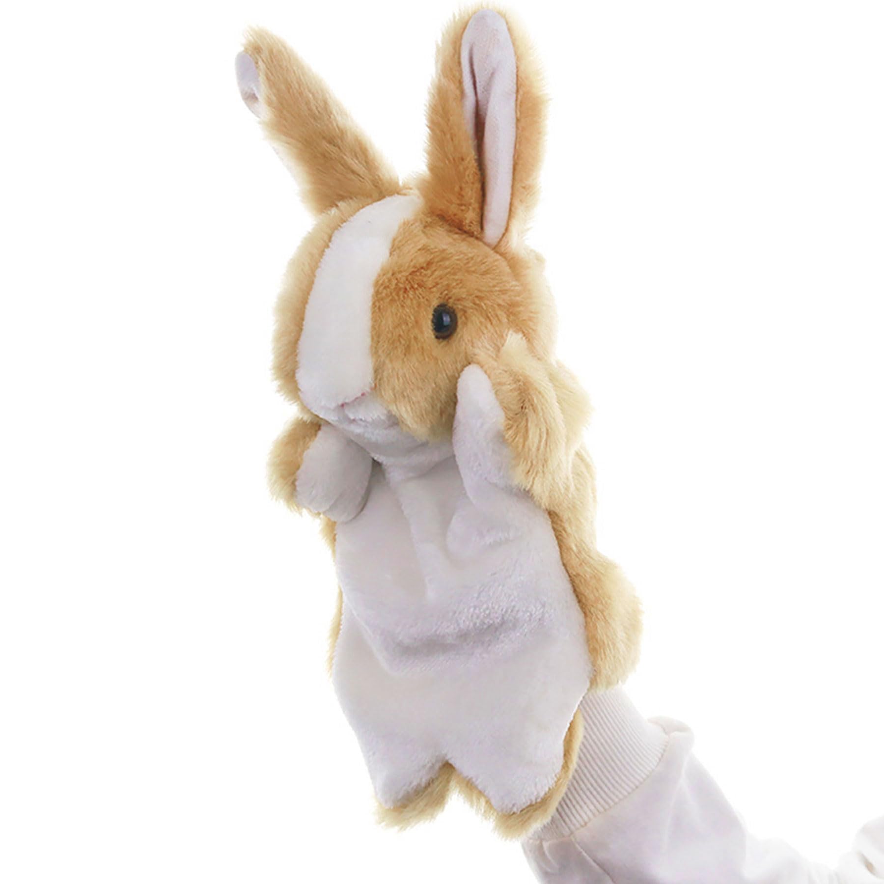 RIY Hand Puppet - Farm Friends Animals Educational Puppets Rabbit | Soft Puppets