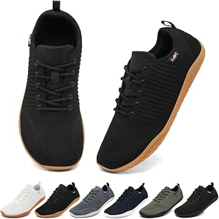 Geweo Barefoot Shoes Men Women Wide Toe Box Zero Drop Trainers Size 37-47