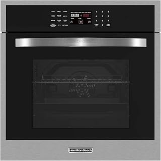 Hamilton Beach, 23.5" Front Control Range, Built-in Electric Wall Oven, Stainless Steel