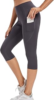 adorence Women's Leggings, Sports Leggings with Pocket, Sports Trousers, Long, Yoga Trousers, High Waist, Sports Leggings, Opaque, X019-black