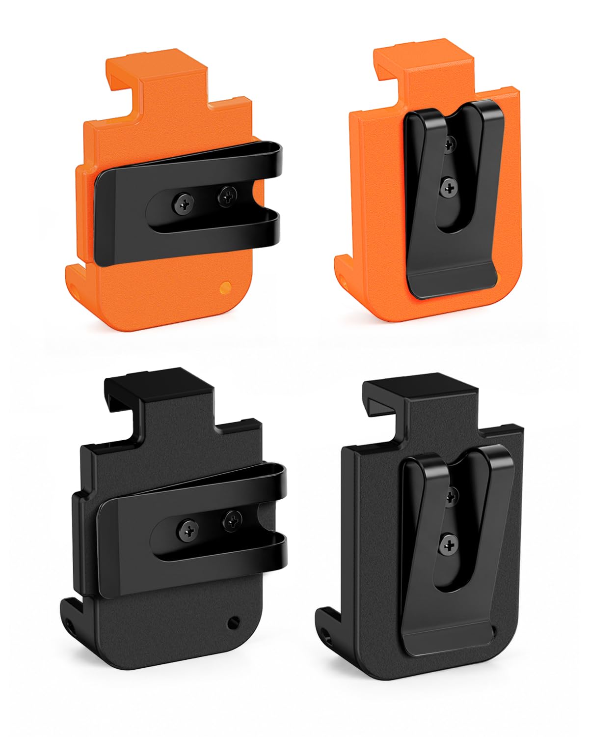 4-Pack Belt Clips Compatible with Arccos Air & Link Pro Golf Trackers | 2 Vertic