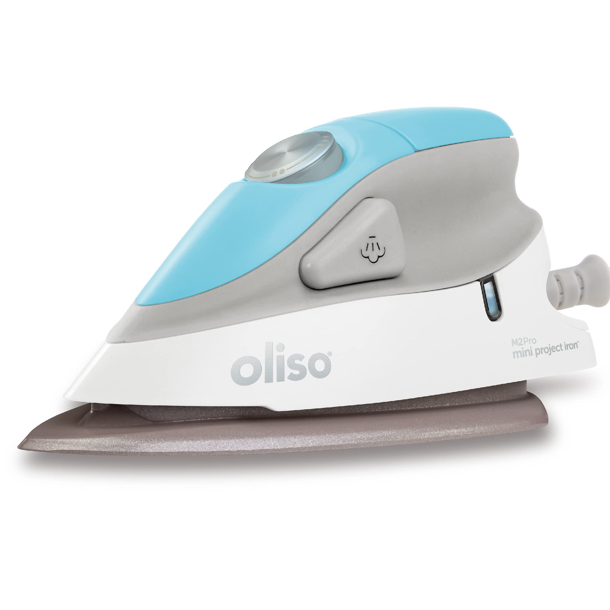 Oliso M2 Mini Project Steam Iron with Solemate - for Sewing, Quilting, Crafting,