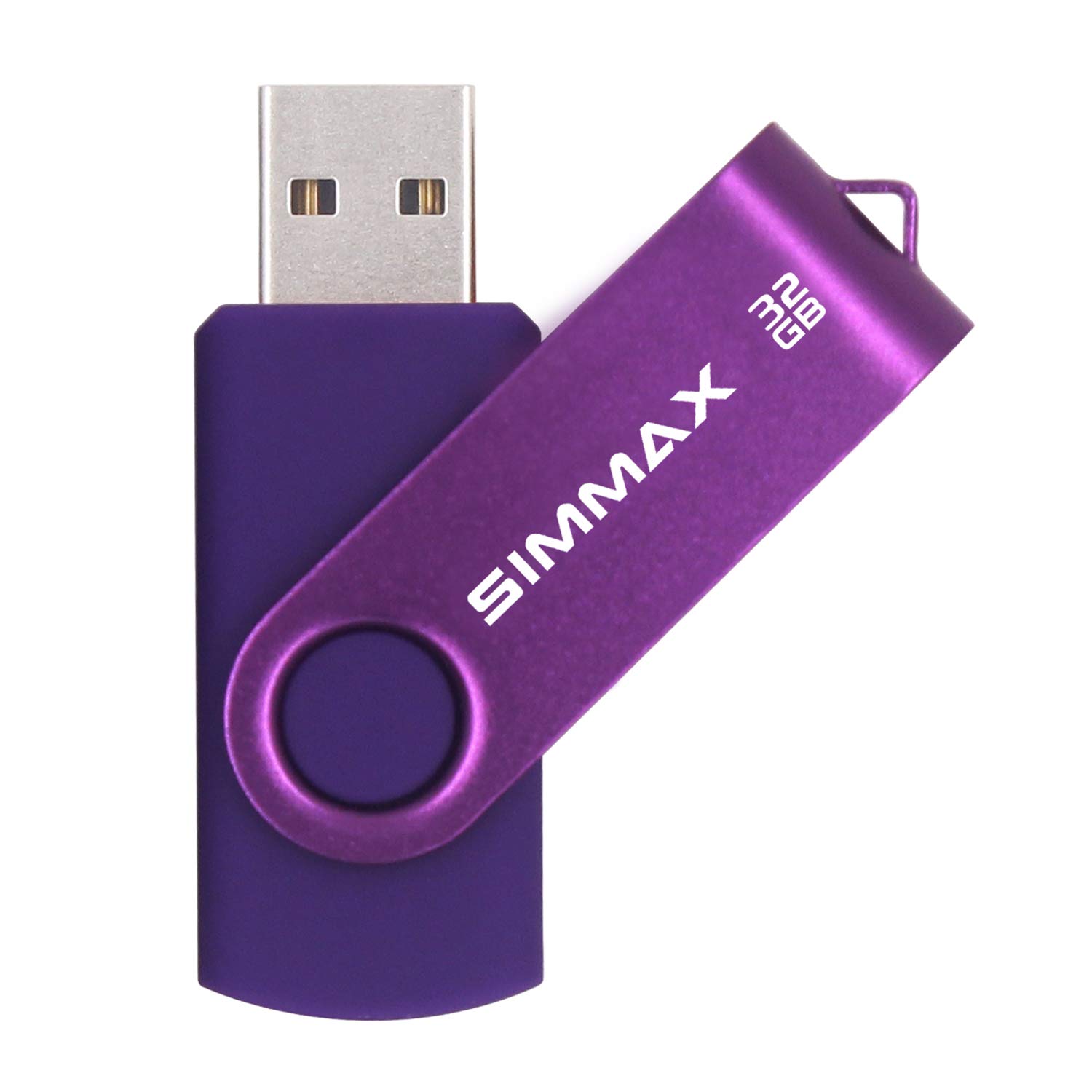 SIMMAX 32GB Memory Stick USB 2.0 Flash Drives Swivel Thumb Drive Pen Drive (32GB