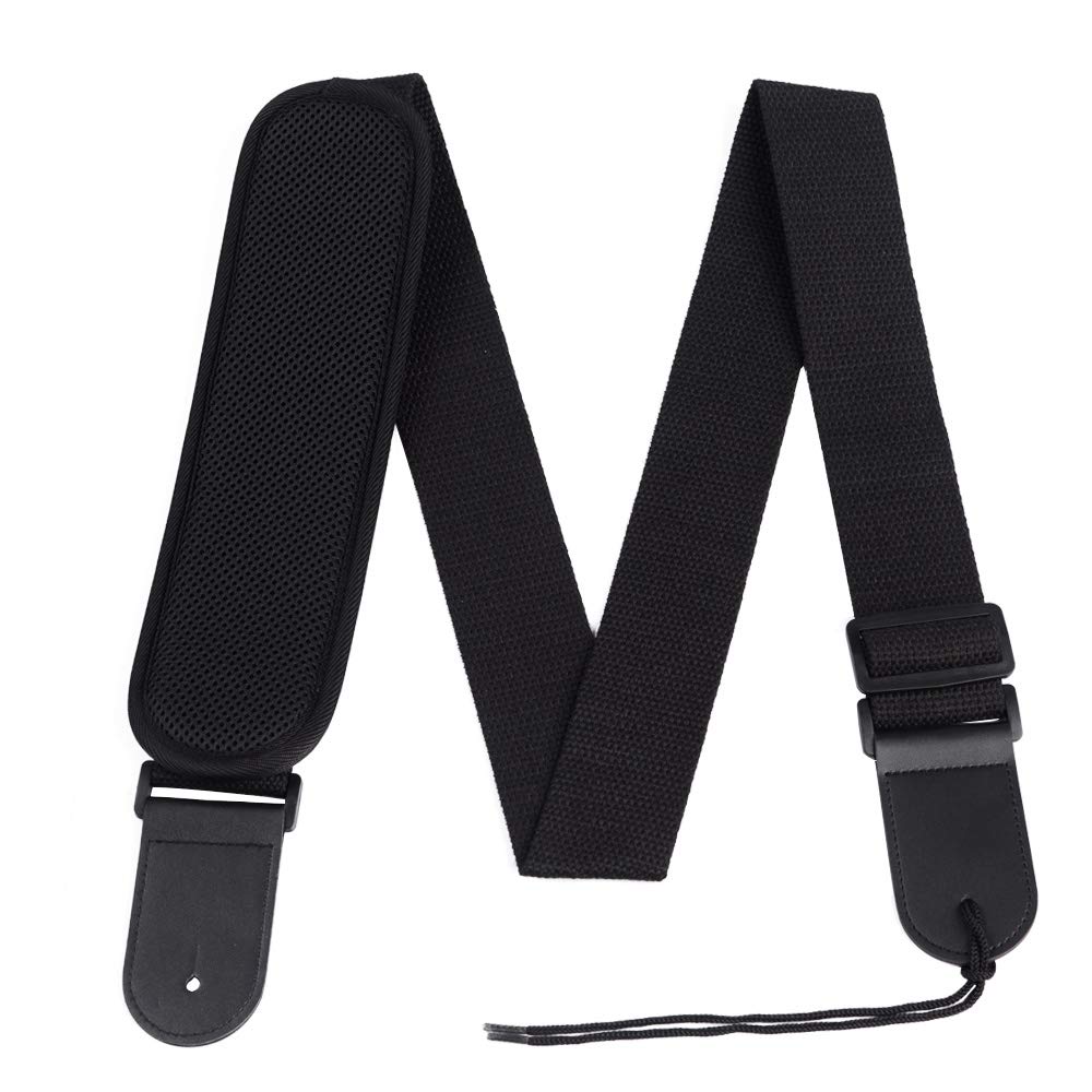 rayzm Guitar Strap, Adjustable Cotton Guitar Strap for Acoustic/Electric/Bass Gu