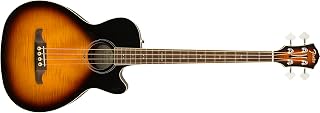 Fender FA-450CE Acoustic Bass, with 2-Year Warranty Sunburst, Laurel Fingerboard