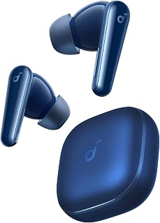 soundcore by Anker Liberty 5, Noise-Cancelling Wireless Earbuds (Renewed) | 2x Stronger Voice Reduction, Real-Time Adaptive Noise Cancellation, Fast Charging, Dolby Audio, 6-Mic AI Clear Calls