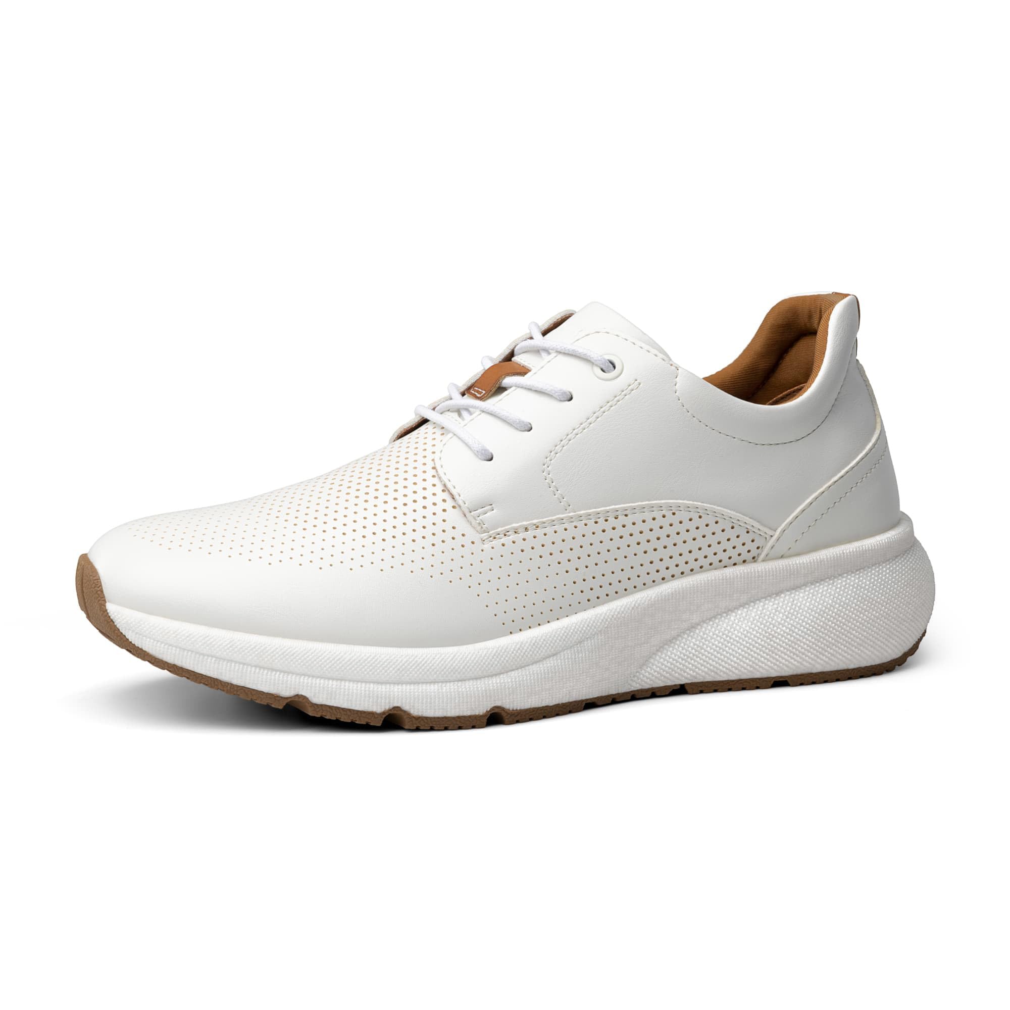 Bruno Marc Mens Casual Dress Sneakers Comfortable All Day Walking Breathable Lig
