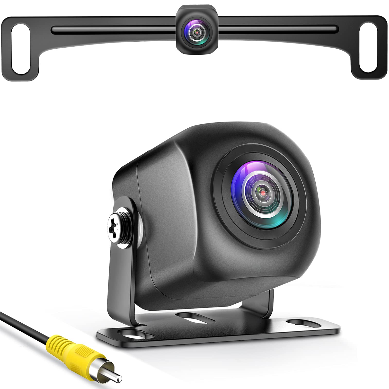 PixelMan Backup Camera,AHD 1080P Metal 170 Degree Wide Angle Rearview Reversing 