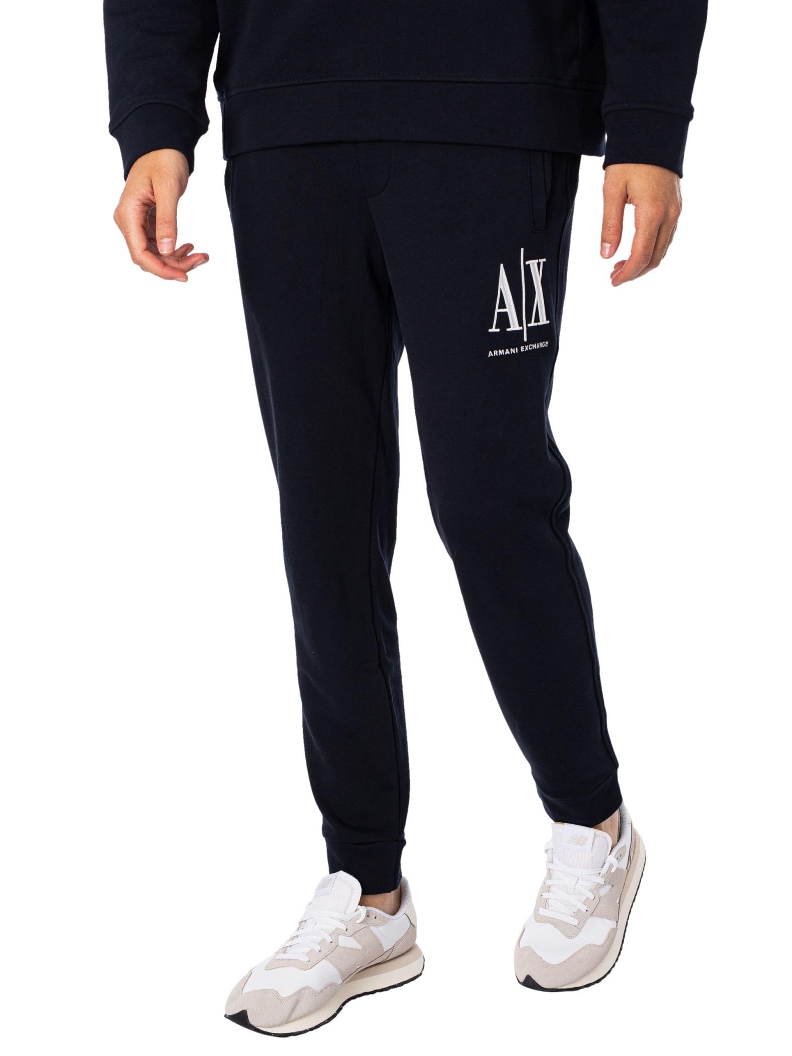 ARMANI EXCHANGE Icon Project Men's Jogging Trousers with Embroidered Logo