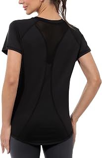 Gyabnw Women's Running T-Shirt Fitness Short Sleeve