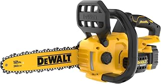 DEWALT 20V MAX 12" Cordless Chainsaw Kit with Battery and Charger Included (DCCS621P1) (Renewed)