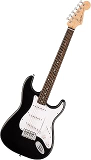 Squier by Fender Debut Stratocaster Beginner Electric Guitar - Black