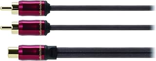 Audio-Technica AT-RS240P2 PC-Triple C+OFC Hybrid Audio Cable Y Type Male 2 Female 1 RCA Heat Resistant Noise Resistant Car Small Plug 0.3m