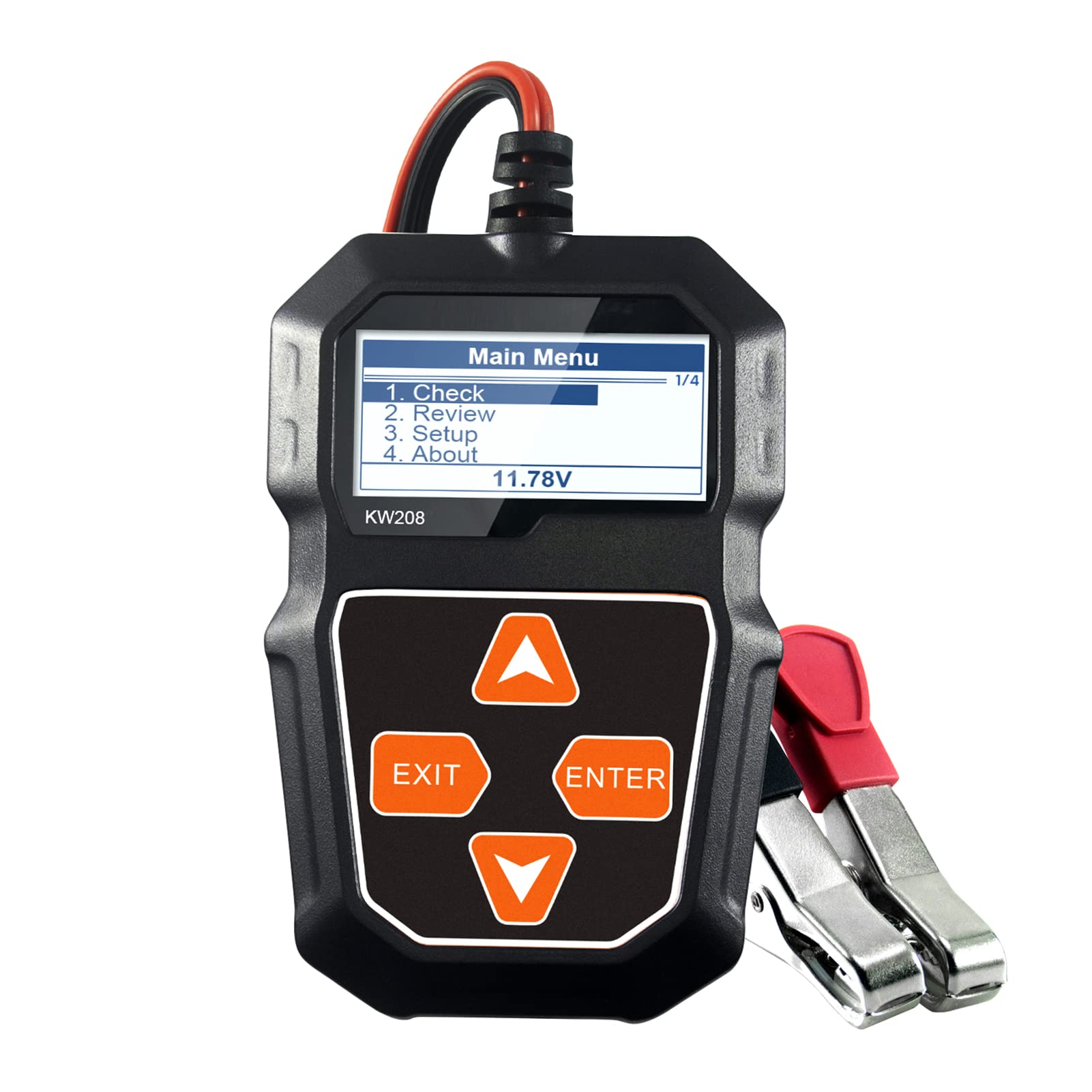 Fault Diagnosis Instrument, KW208 12V Car Battery Load Tester Professional Autom