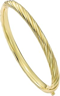 Ted Baker London Melissa Metal Twist Hinged Bangle Bracelet for Women