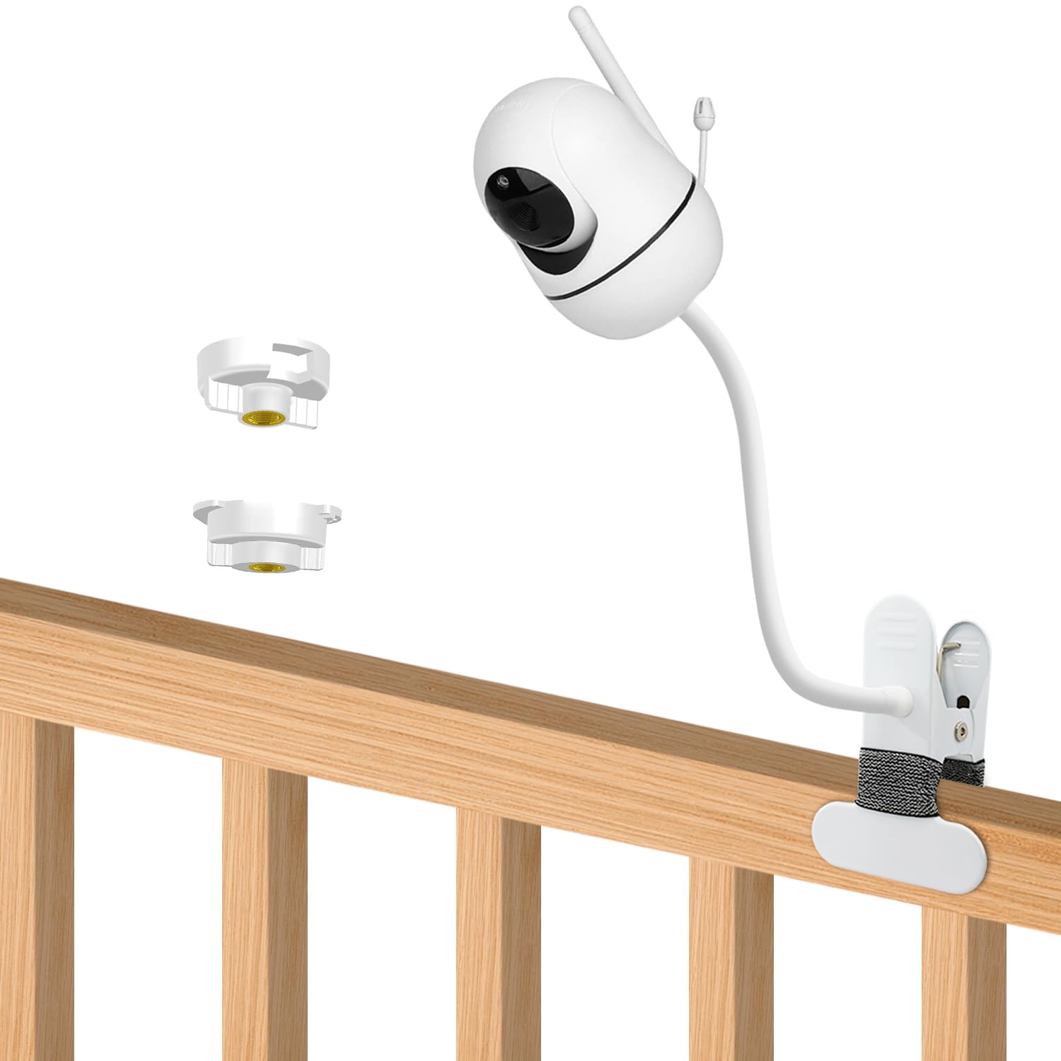 Baby Monitor Mount Compatible with HelloBaby HB6550/HB65/HB66/HB248,ANMEATE SM93