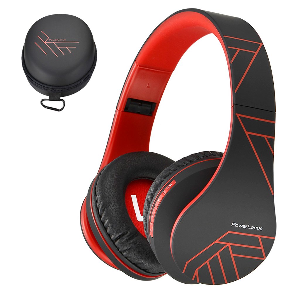 PowerLocus P2 – Wireless Bluetooth Headphones, Foldable Headphones, Bluetooth He