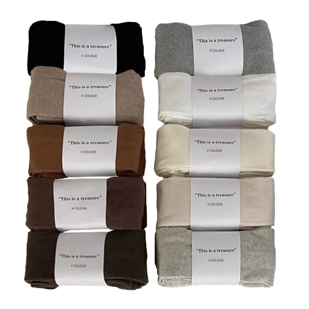 2024 Mylard Style 400 Denier Knit Tights, Cotton, Rib Knitting, Anti-pilling Tre