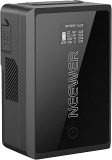 NEEWER PS050E Mini V Mount Battery with D Tap/USB-C/USB A/BP/Dual DC