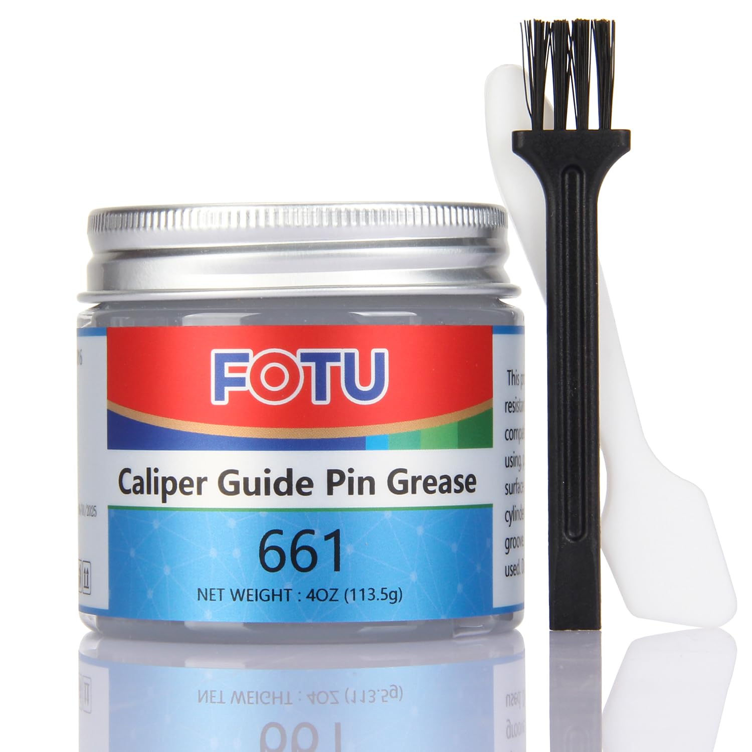FOTU 661 Brake Caliper Guide Pin Grease,High Temp Silicone for Slider Pins
