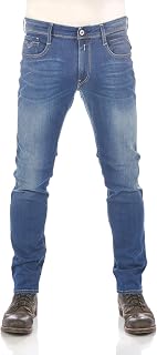 Replay Men's Anbass Slim Fit Jeans with Power Stretch