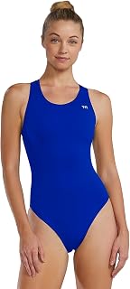TYR Women's Durafast Elite Solid Maxfit Swimsuit, Royal, Size 36, royal blue