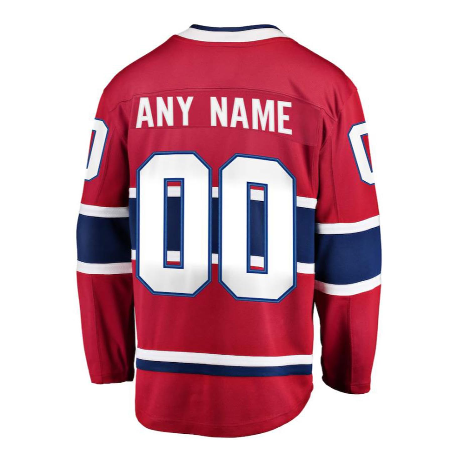PECTNK Custom Mens Home Beliveau Price Hockey Jersey Player Long Sleeves