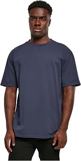 Urban Classics Men's Short Sleeve T-Shirt, Heavy Solid Color T Shirt for Men, Oversized Style, Available in Multiple Colors, Sizes S-5XL