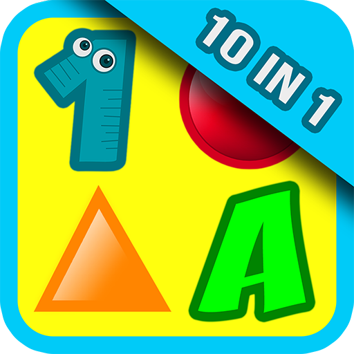 10 Preschool Activities in One App - Fun Educational Kids Games (ABC letters, le