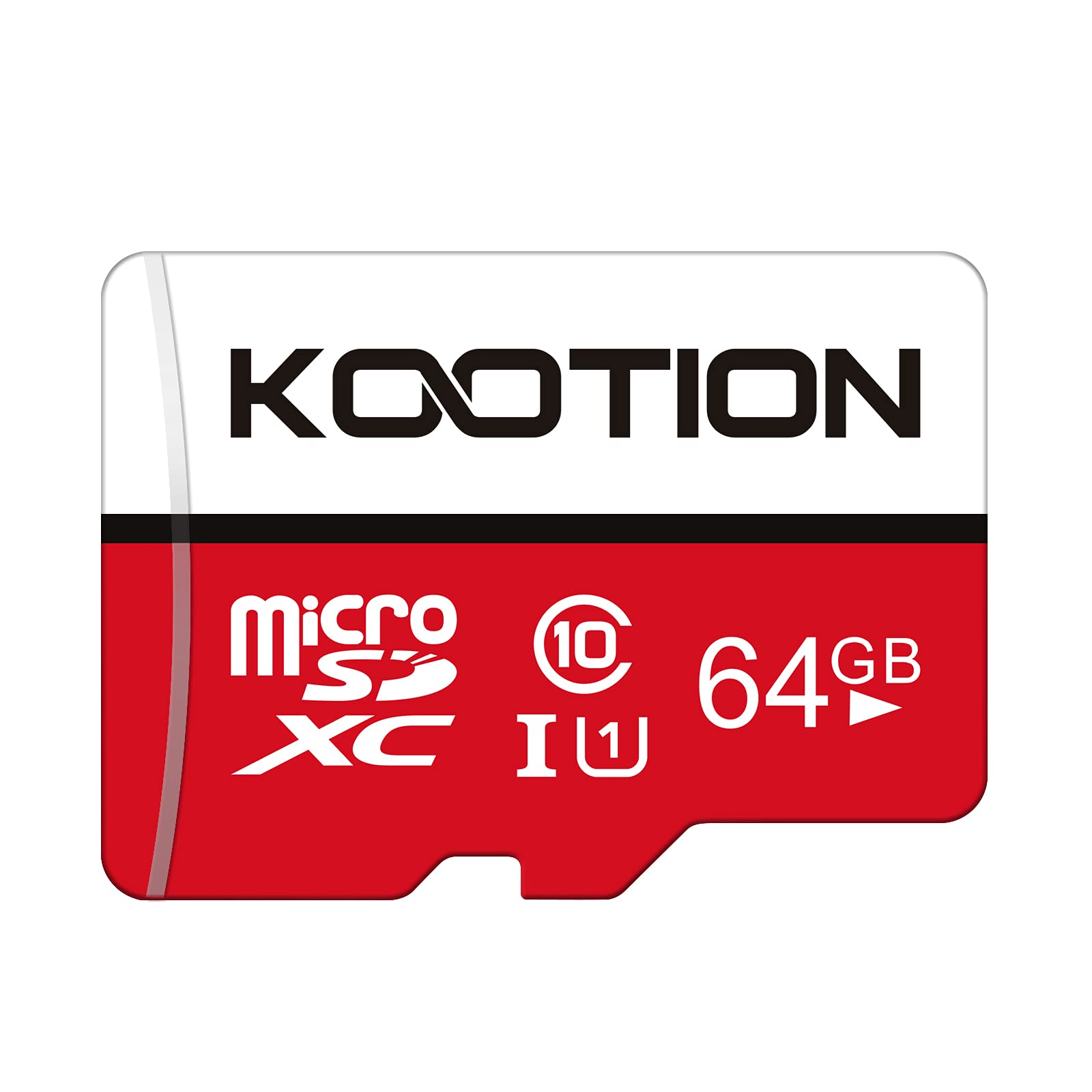 KOOTION 64GB Micro SD Card, UHD Video for GoPro, Action Camera, Drone, Smartphon