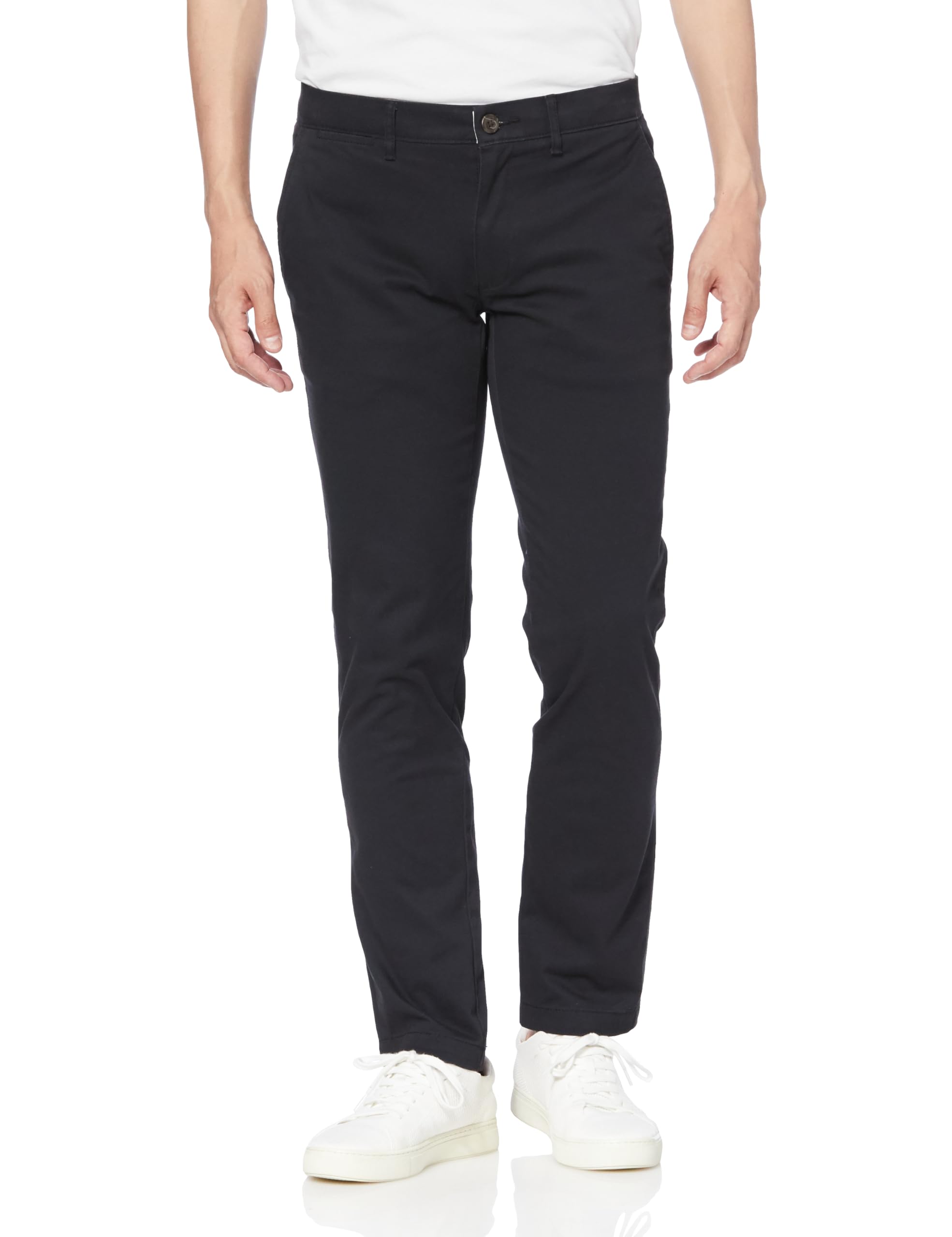 Amazon Essentials Men's Chino Pants, Washed, Skinny Fit, Comfort Stretch