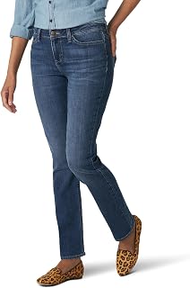 Lee Womens Legendary Mid Rise Straight Leg JeanJeans