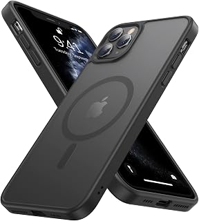 Strong Magnetic Phone Case for iPhone 11 Pro Max, [MagSafe Compatibility] Shockproof Protective Case for iPhone 11 Pro Max 6.5 Inch (Black)
