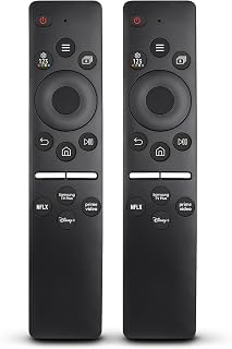 (Pack of 2) Universal Remote Control for Samsung TV Remotes Control Replacement Solar Series 8 LED LCD QLED Frame 4K 8K UHD HDTV Curved Monitor Smart