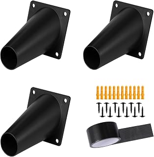 One Way Bat Door, Bat Exclusion Device for House, Bat Cone | 3 Pack, Contains Duct Tape, For House & Attic, One Way Exit Traps, Smooth Tube Taper, Reusable, Bat Cones, Bats Removal
