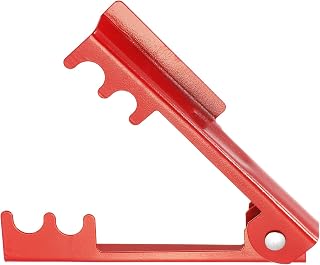 Generic Rose Wire Stripper 5.5 Inch Metal Wire Stripper Remover Leaf Peeling Tool for Gardening Home Flower Arrangement Red