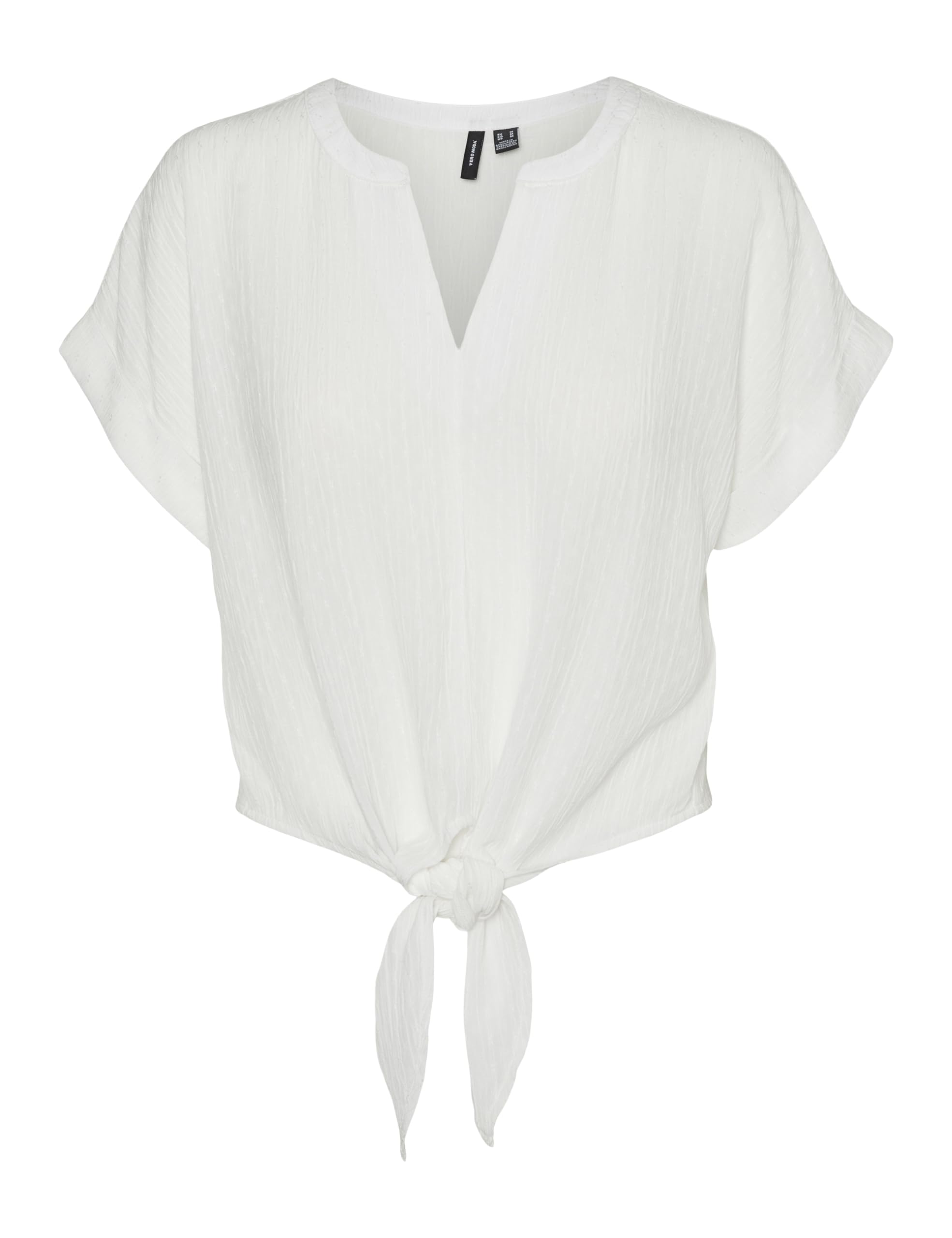 Vero Moda Vmgabbi SS Tie Top Wvn Ga Top Donna