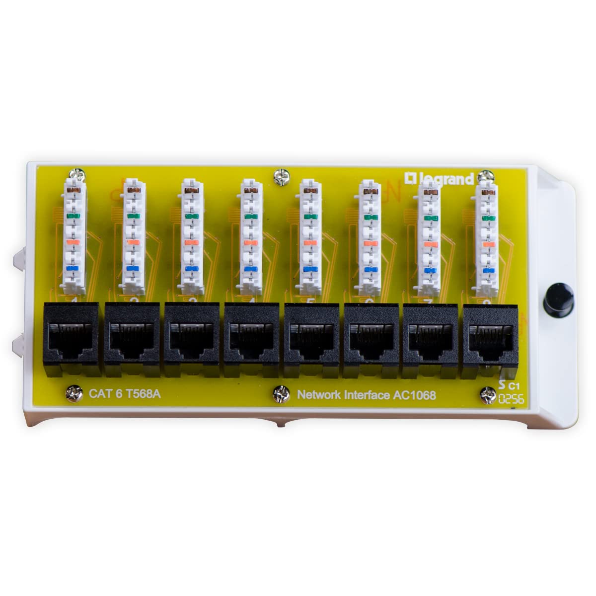 Legrand - OnQ Cat 6 Network Interface Module - Compatible with All OnQ Enclosure