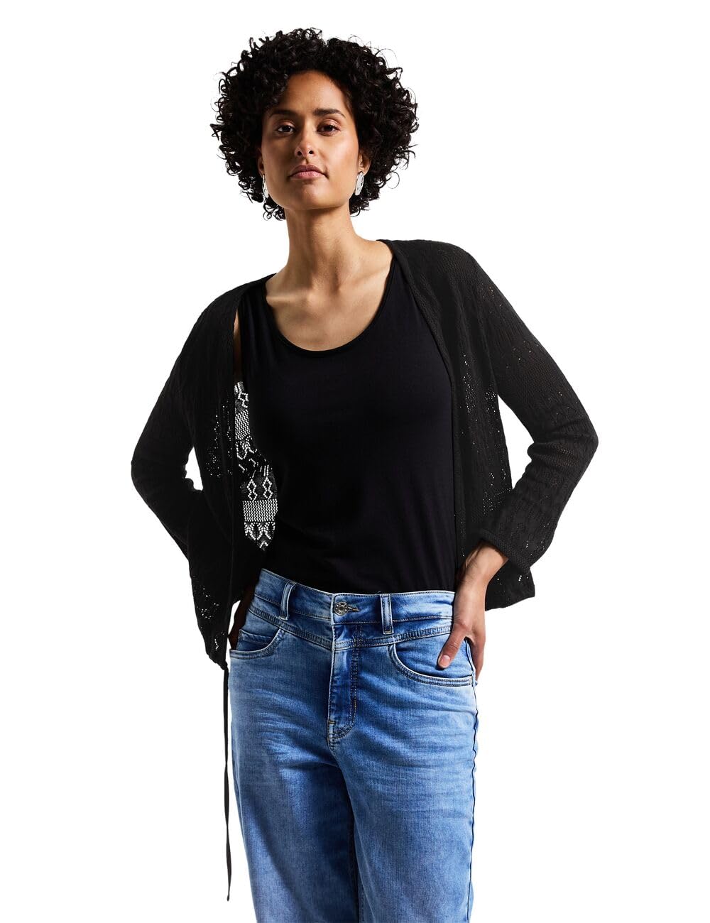 Street One Ajour Look Women's Open Jacket